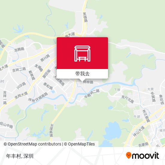 年丰村地图