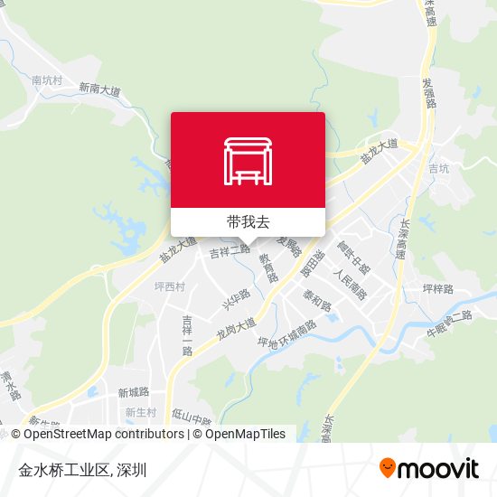 金水桥工业区地图