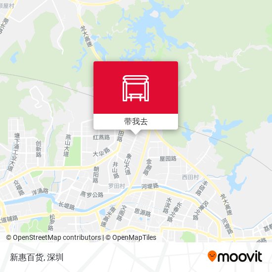 新惠百货地图