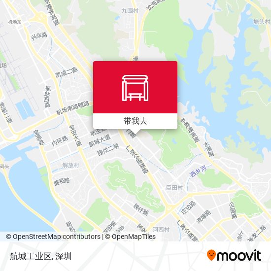 航城工业区地图