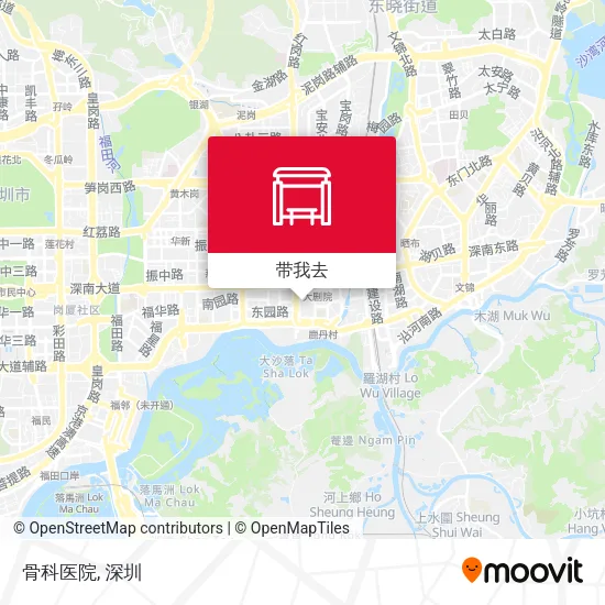 骨科医院地图