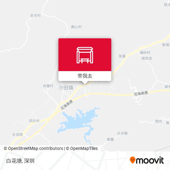 白花塘地图