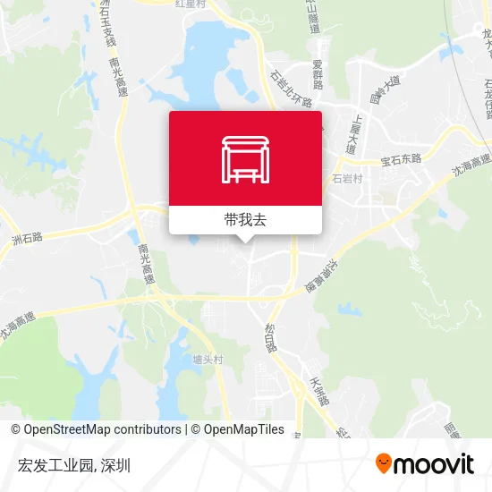 宏发工业园地图