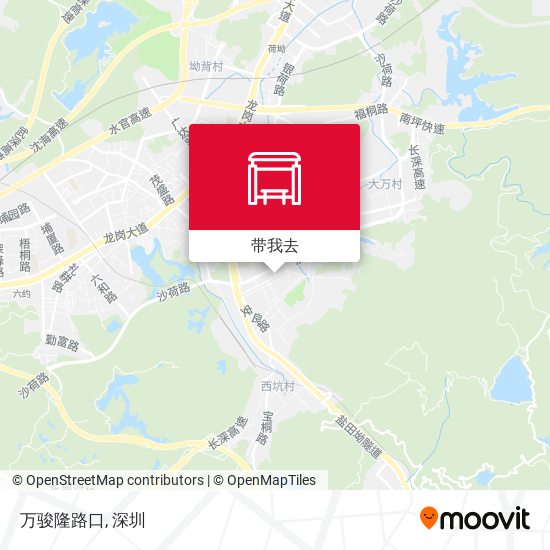 万骏隆路口地图