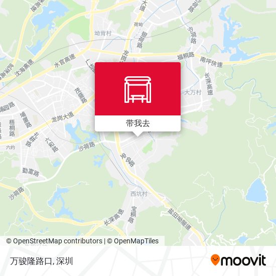 万骏隆路口地图