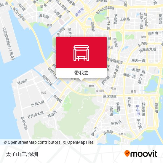 太子山庄地图