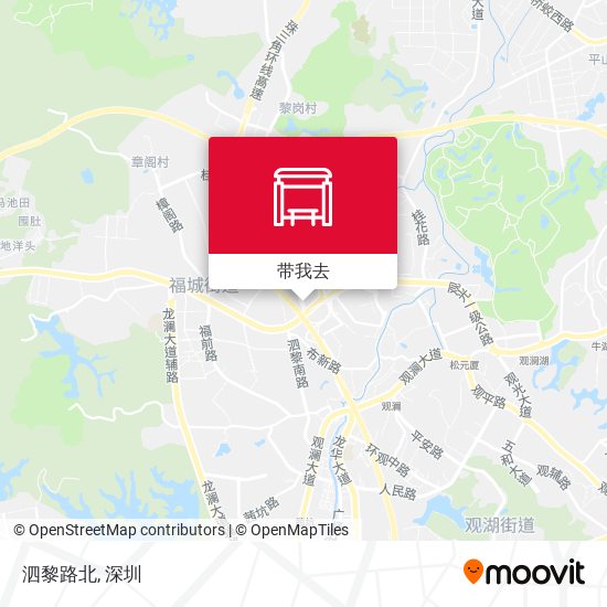 泗黎路北地图
