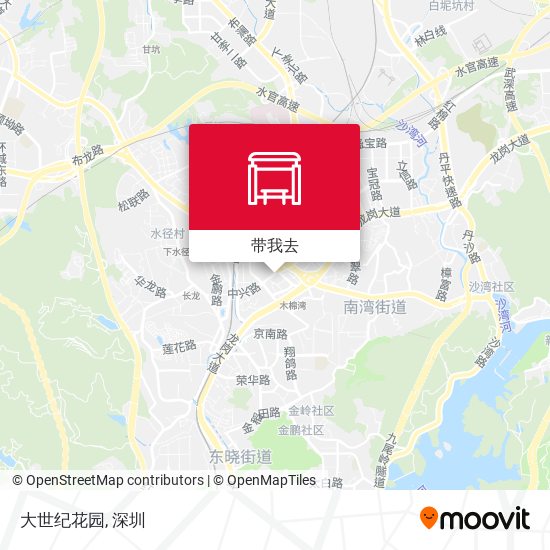 大世纪花园地图