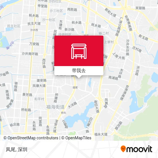 凤尾地图