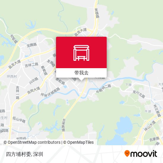 四方埔村委地图