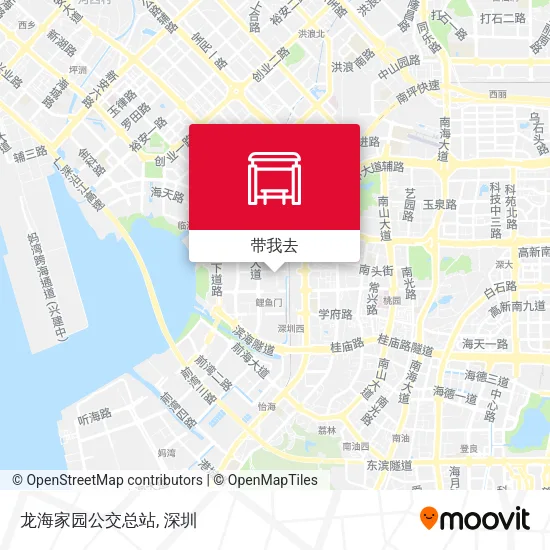 龙海家园公交总站地图