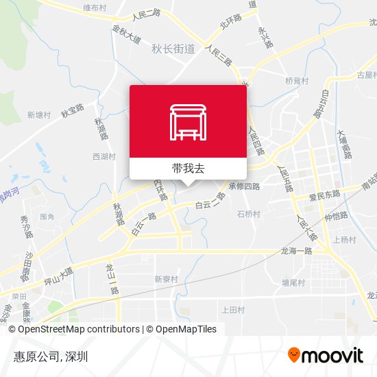 惠原公司地图