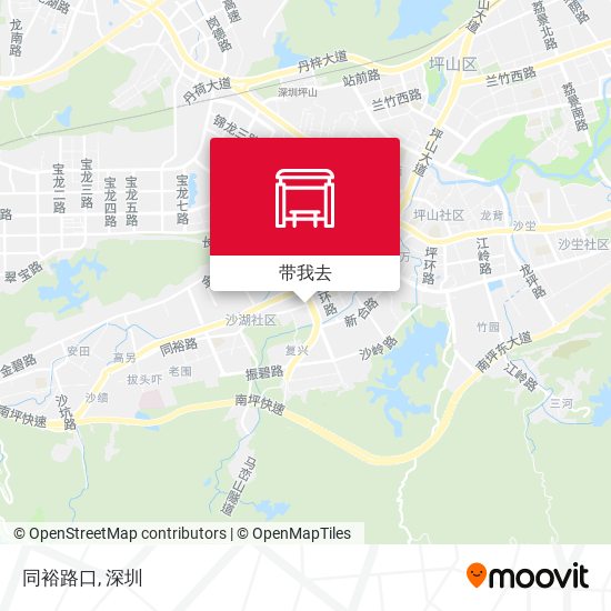同裕路口地图
