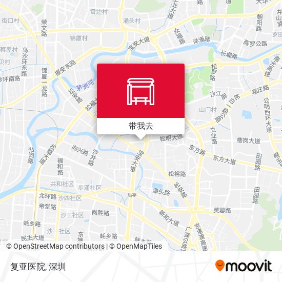 复亚医院地图