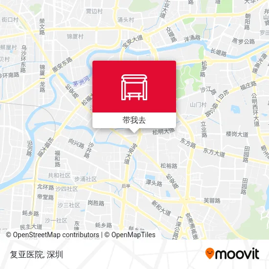 复亚医院地图