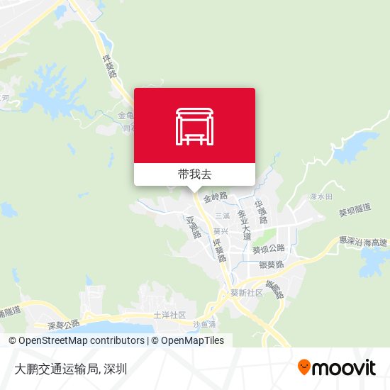 大鹏交通运输局地图