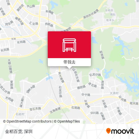 金稻百货地图