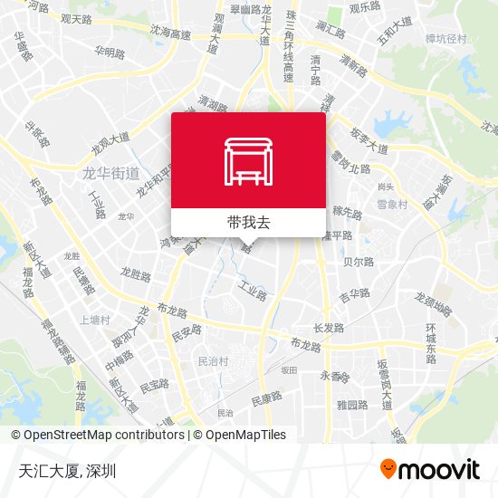 天汇大厦地图