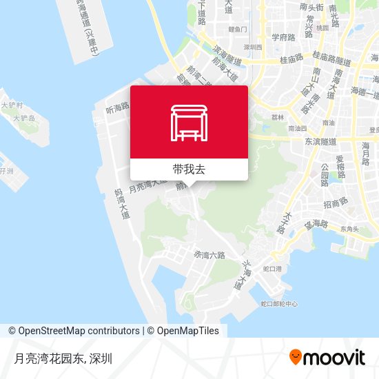 月亮湾花园东地图