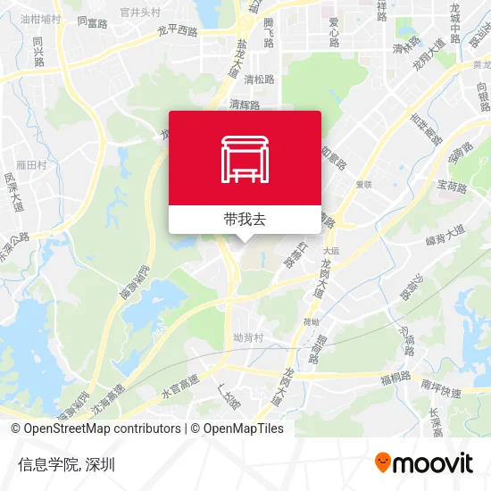 信息学院地图