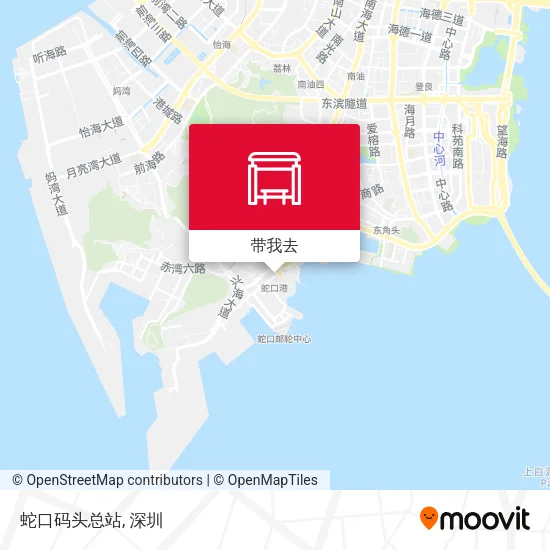 蛇口码头总站地图