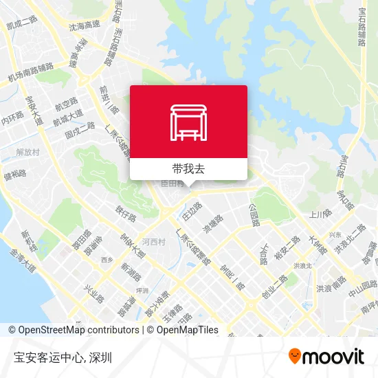 宝安客运中心地图