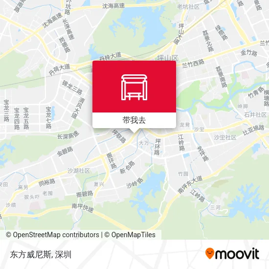 东方威尼斯地图