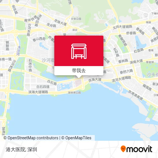 港大医院地图