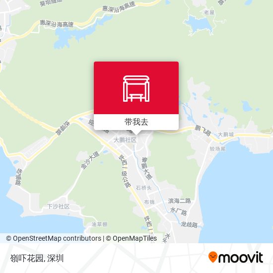 嶺吓花园地图
