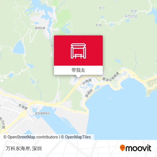 万科东海岸地图