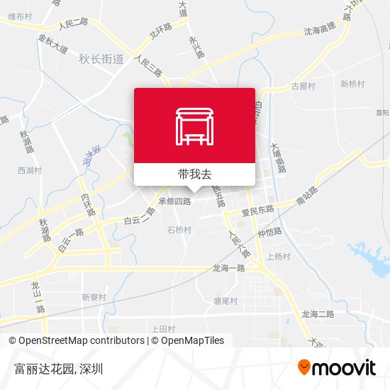 富丽达花园地图