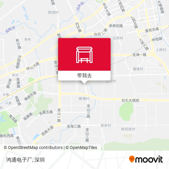 鸿通电子厂地图