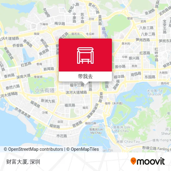 财富大厦地图