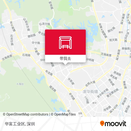 华富工业区地图