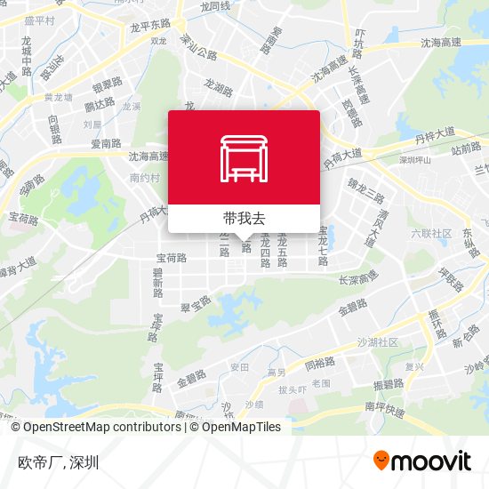 欧帝厂地图
