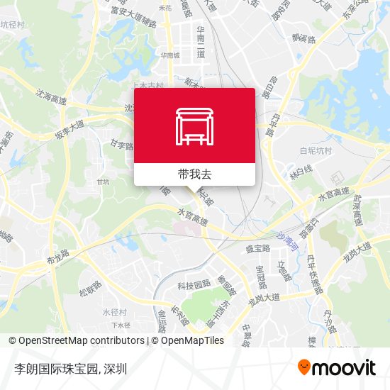 李朗国际珠宝园地图