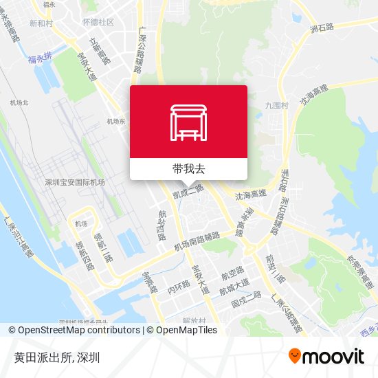 黄田派出所地图