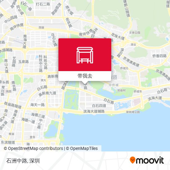 石洲中路地图