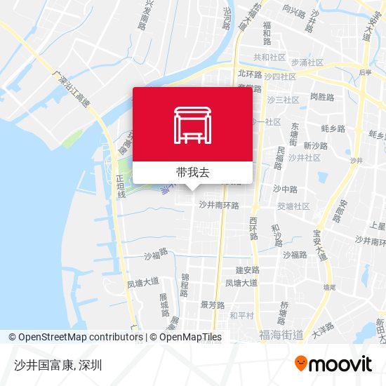 沙井国富康地图