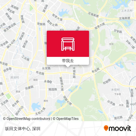坂田文体中心地图