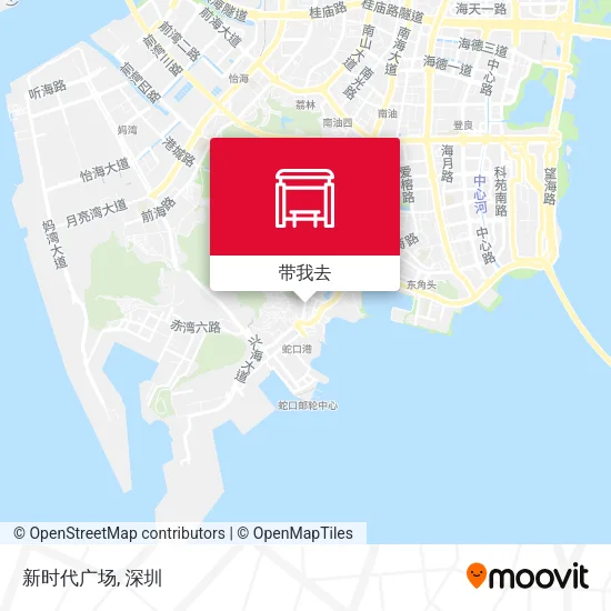 新时代广场地图