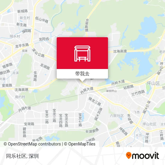 同乐社区地图