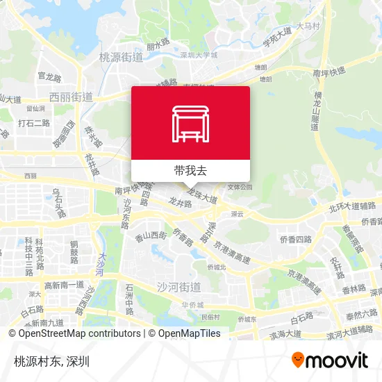 桃源村东地图