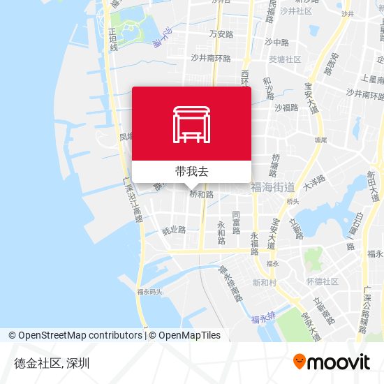 德金社区地图