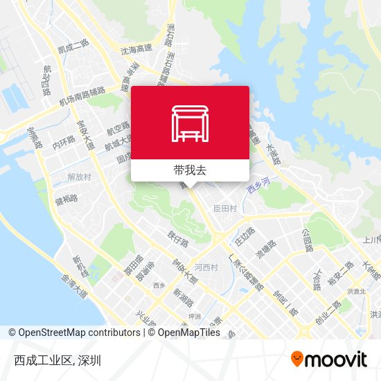西成工业区地图