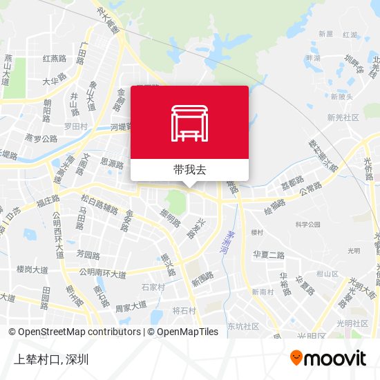 上辇村口地图