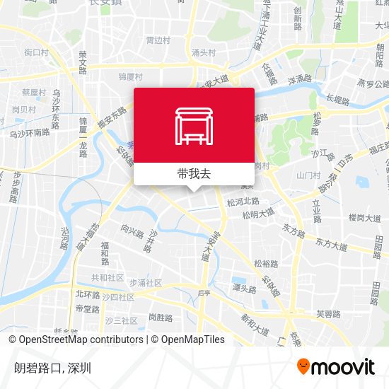 朗碧路口地图