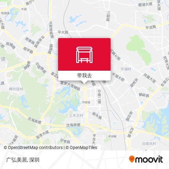 广弘美居地图