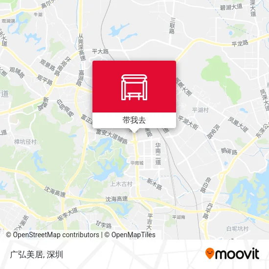 广弘美居地图
