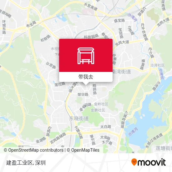 建盈工业区地图